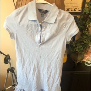 Baby blue Polo dress